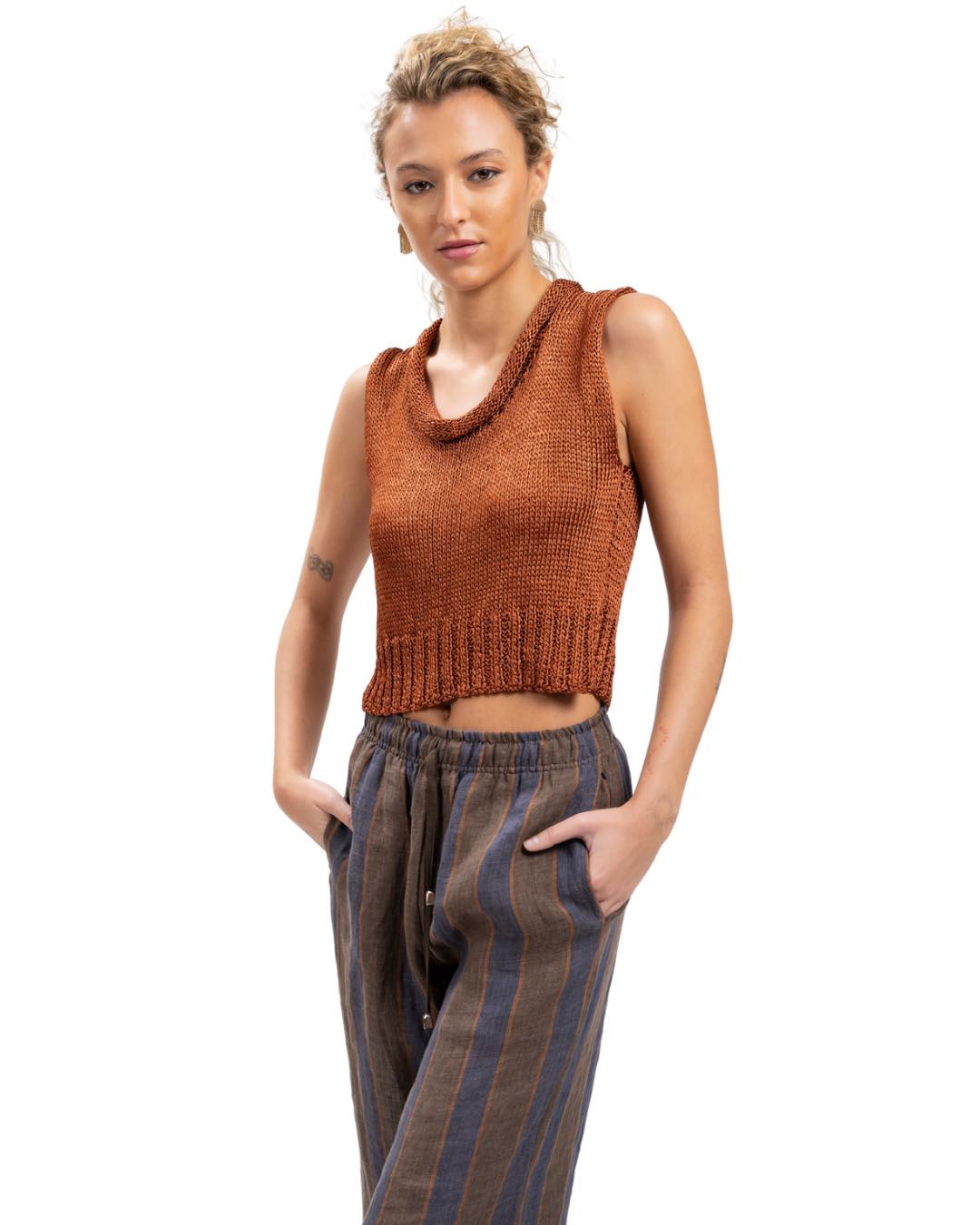 Top Tejido Crochet Angra
