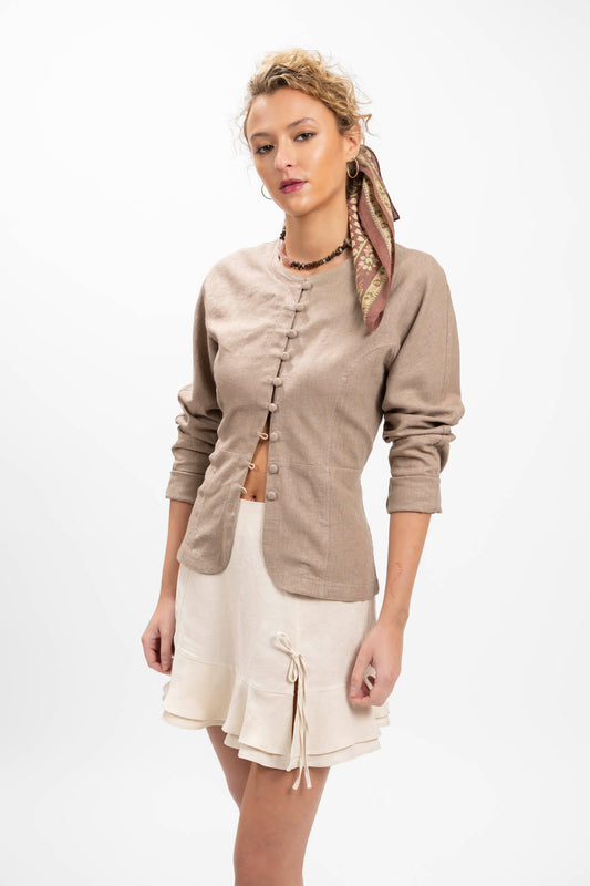 Camisa Massima Lino