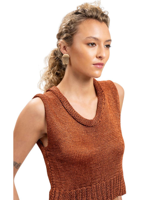 Top Tejido Crochet Angra
