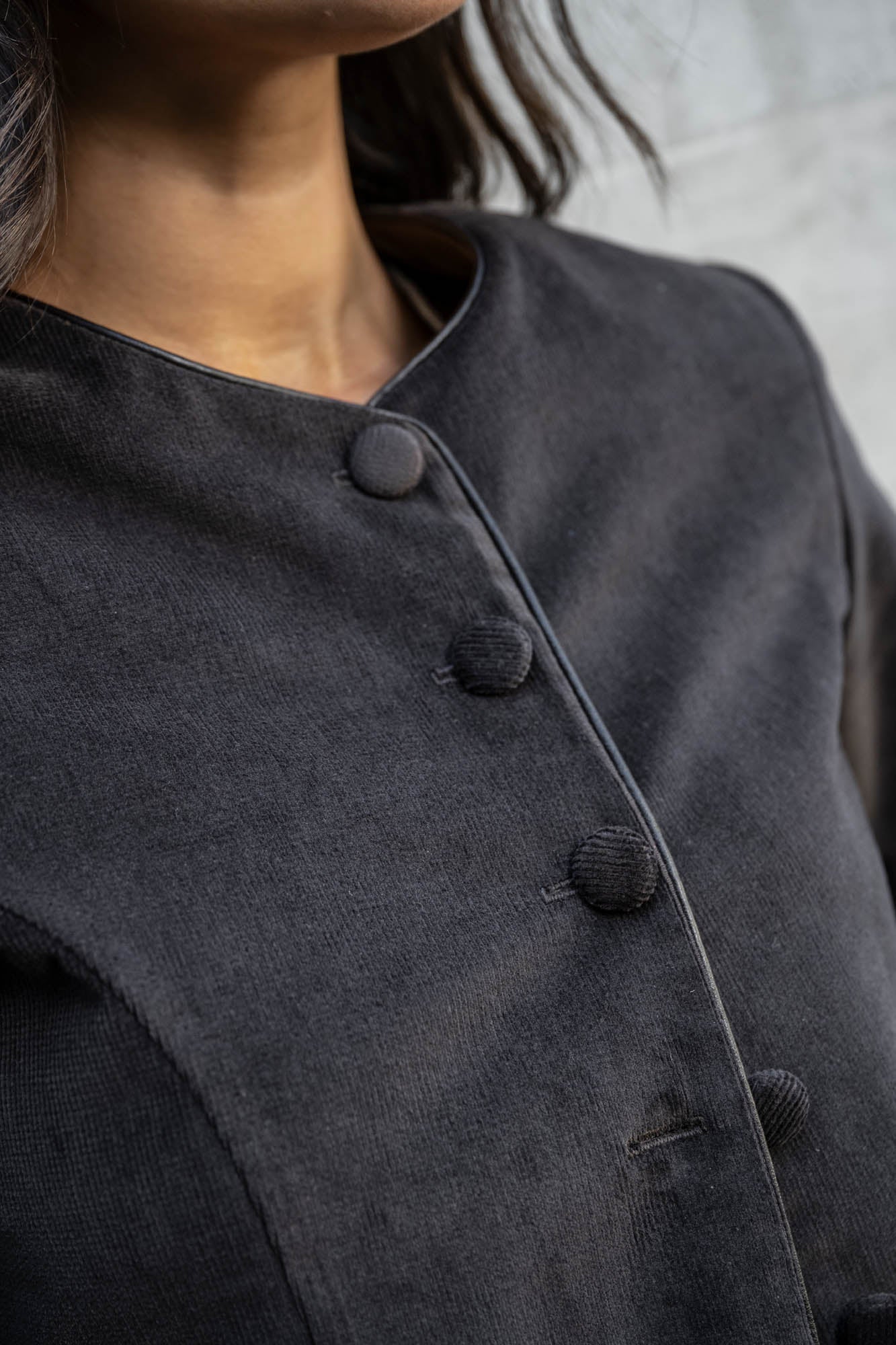 Chaqueta Fer Pana cuello redondo (Código SALE30%OFF)