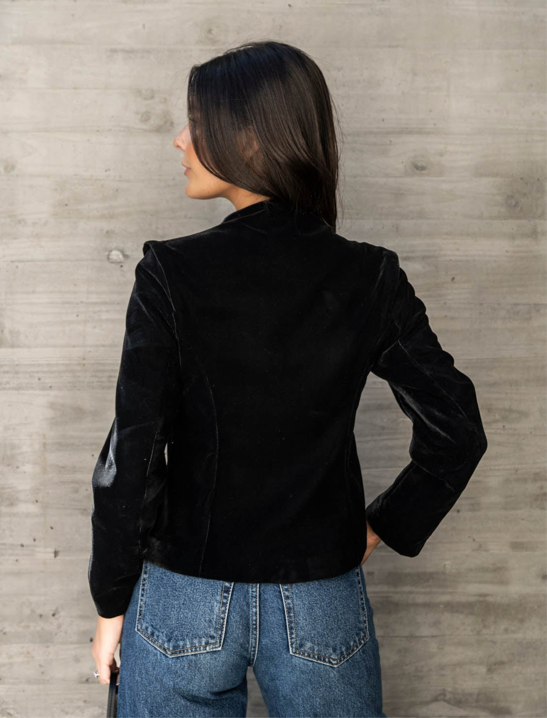 Chaqueta Espacial Terciopelo (Código SALE30%OFF)