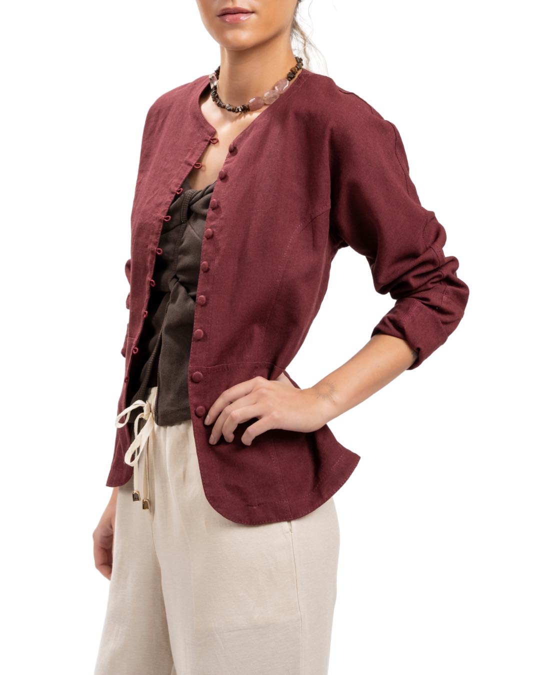 Camisa Massima Lino