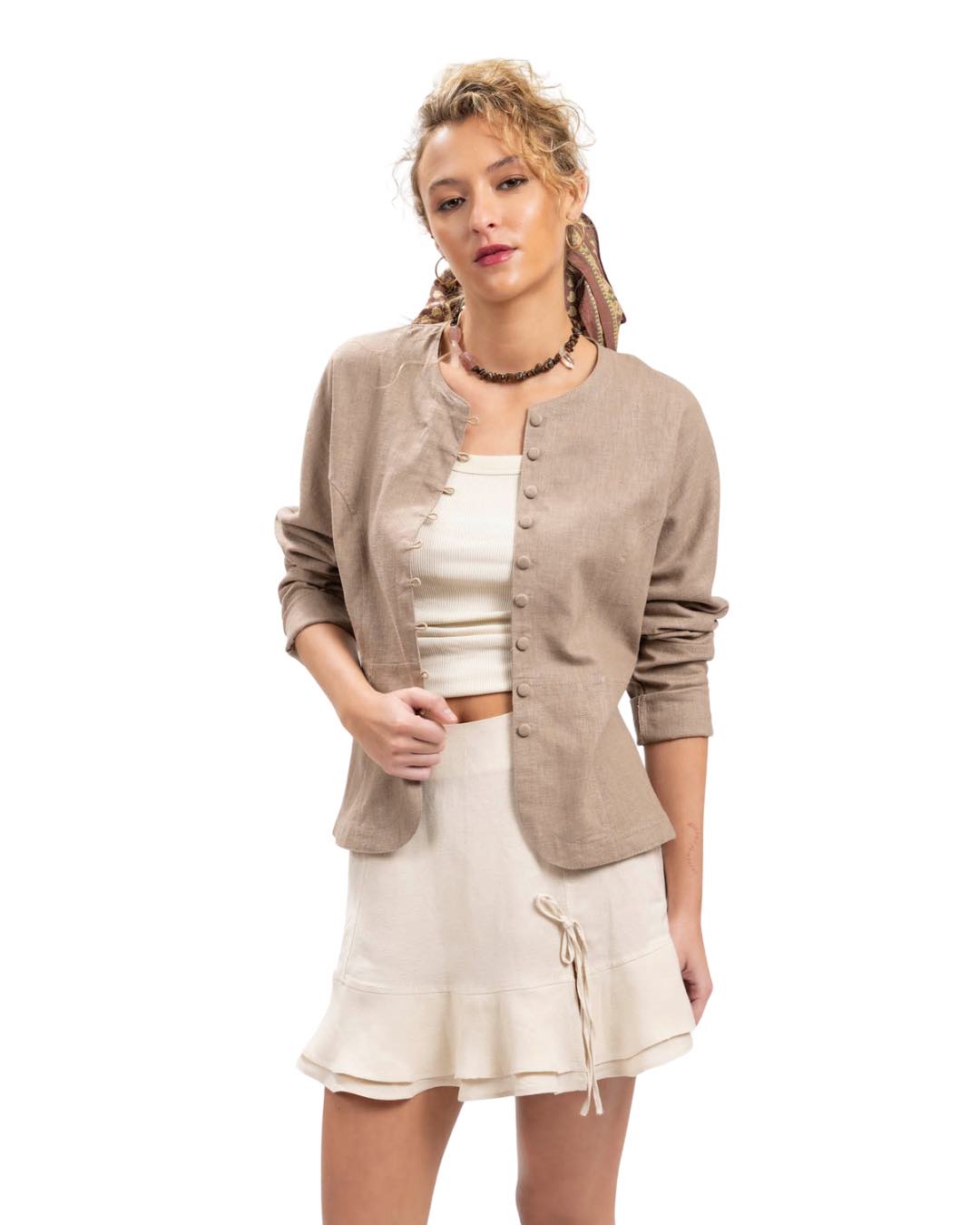Camisa Massima Lino