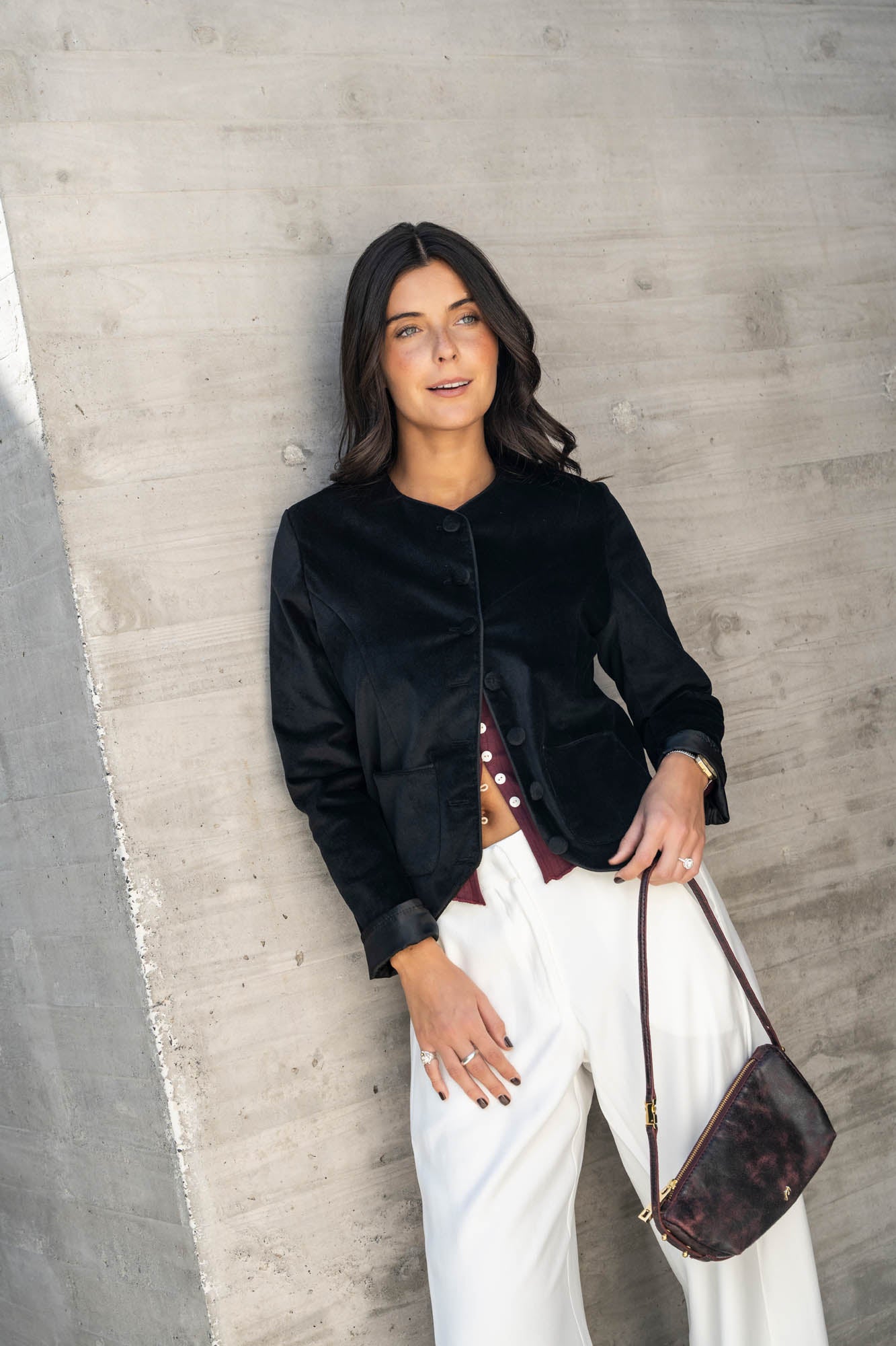 Chaqueta Fer Pana cuello redondo (Código SALE30%OFF)